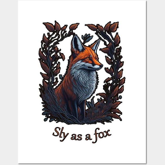 fox Wall Art by ElArrogante